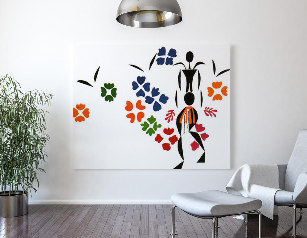 Matisse, La Négresse dans une pièce