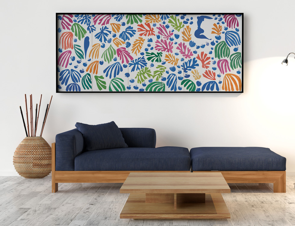 Matisse, La Perruche Et La Sirène dans une pièce