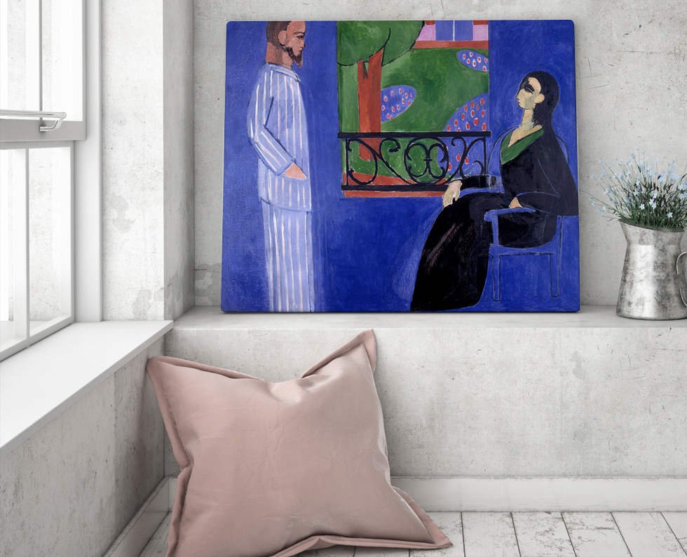 Matisse, La Conversation dans une pièce