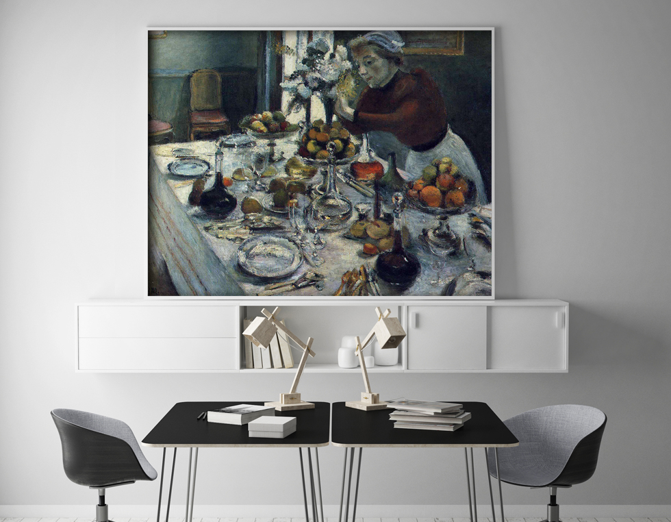 Matisse, La Table Du Diner dans une pièce