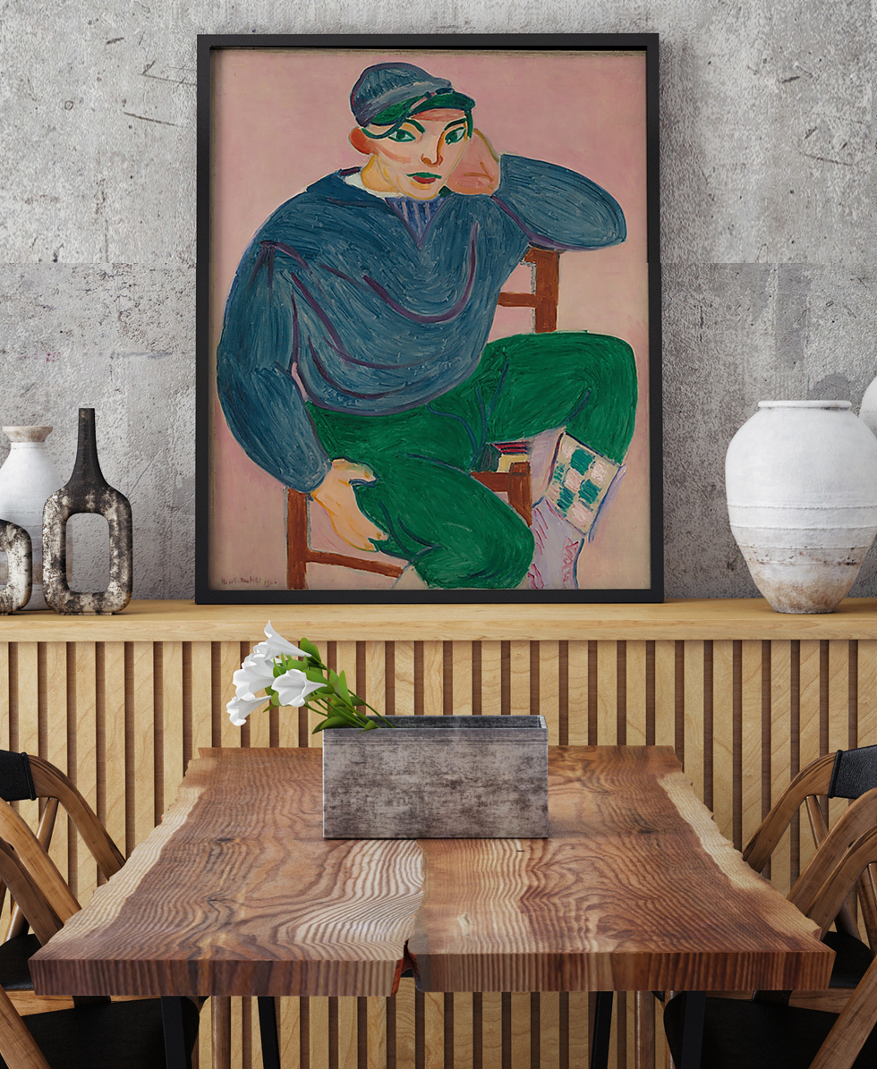 Matisse, Le Jeune Marin II dans une pièce