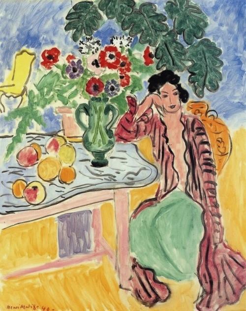 Henri Matisse, La Robe Persane - 1940