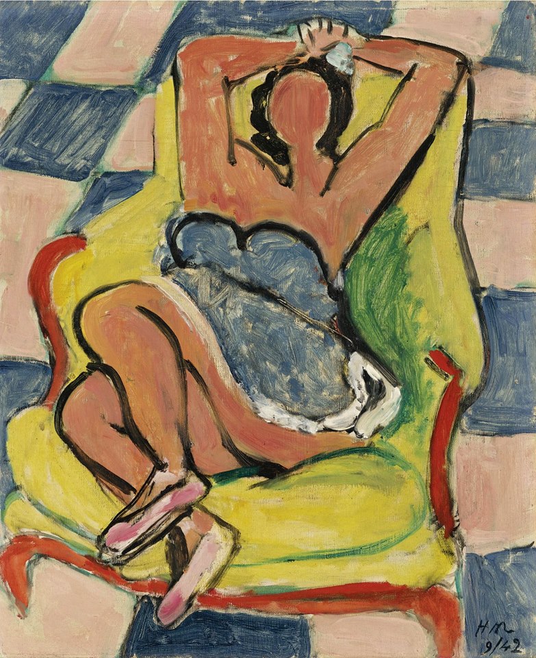 Henri Matisse, Le Repos De La Danseuse - 1942