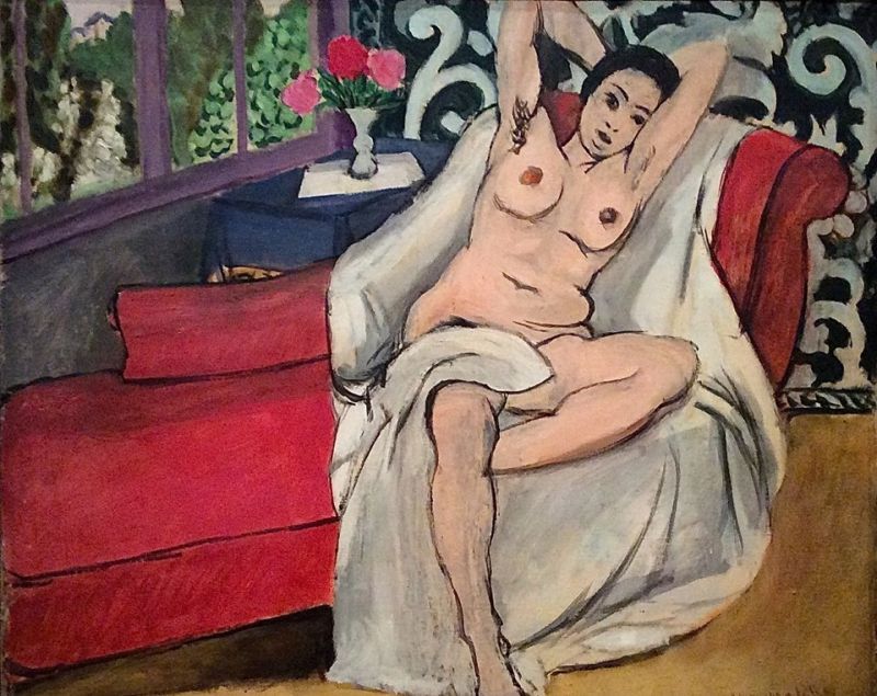 Henri Matisse, Nu sur un Sofa - 1923