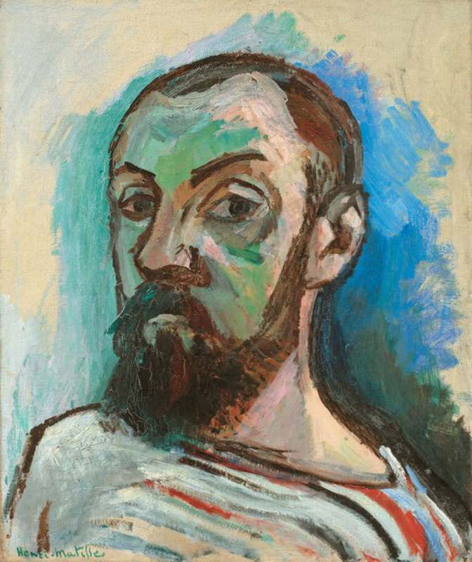 Matisse, Autoportrait Dans Un T-shirt Rayé