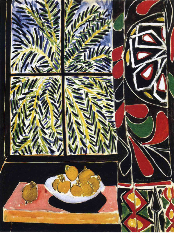 Matisse, Intérieur Avec Rideaux Egyptiens