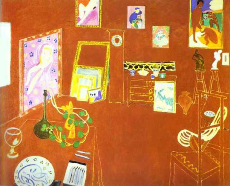 Matisse, L'atelier Rouge