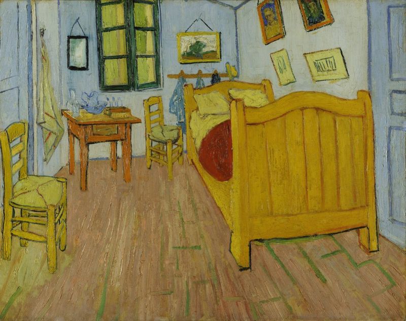 Vincent van Gogh, La chambre à coucher