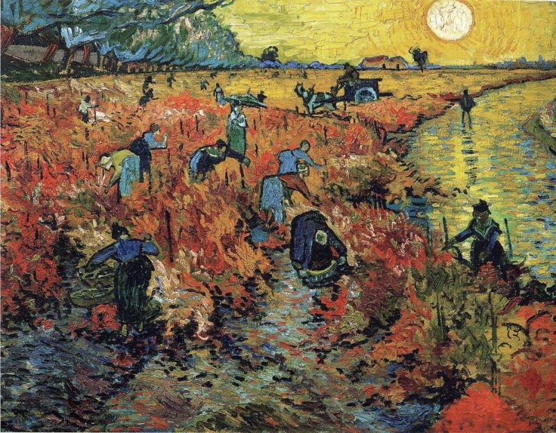 Vincent van Gogh, La vigne rouge