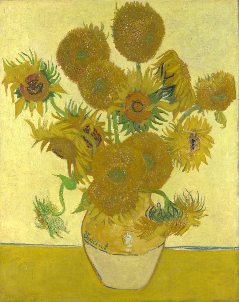 Vincent van Gogh, Les tournesols (F454), version 4