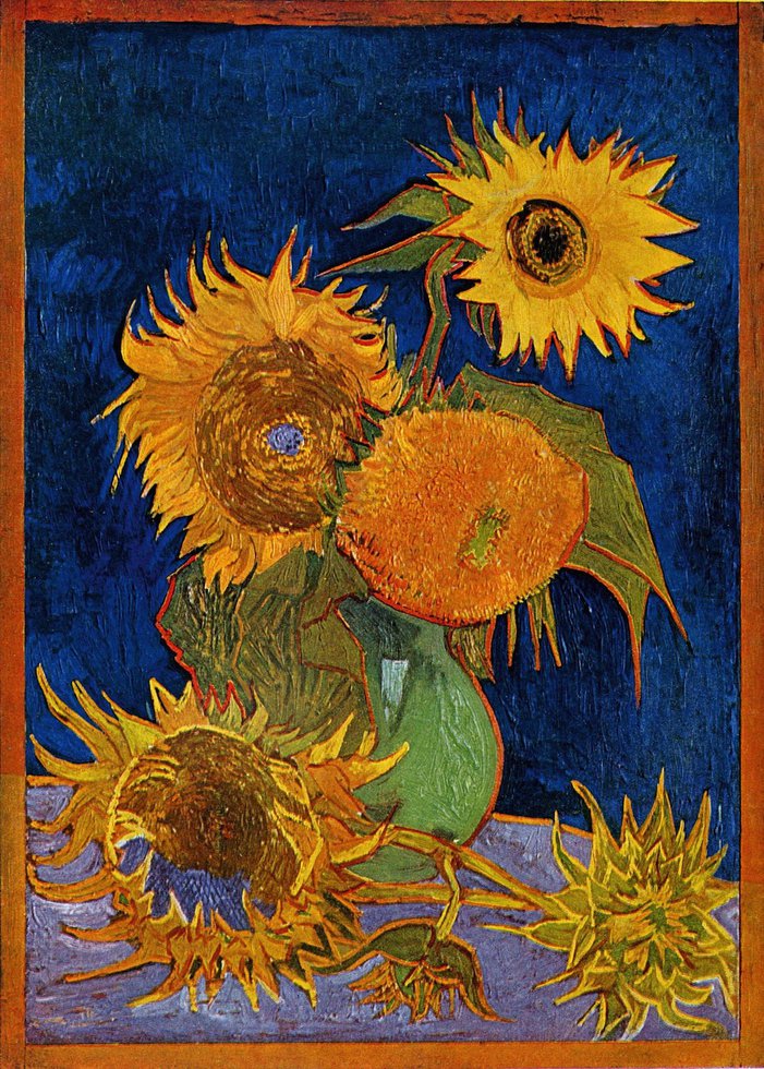 Vincent van Gogh, Les tournesols (F459), version 2