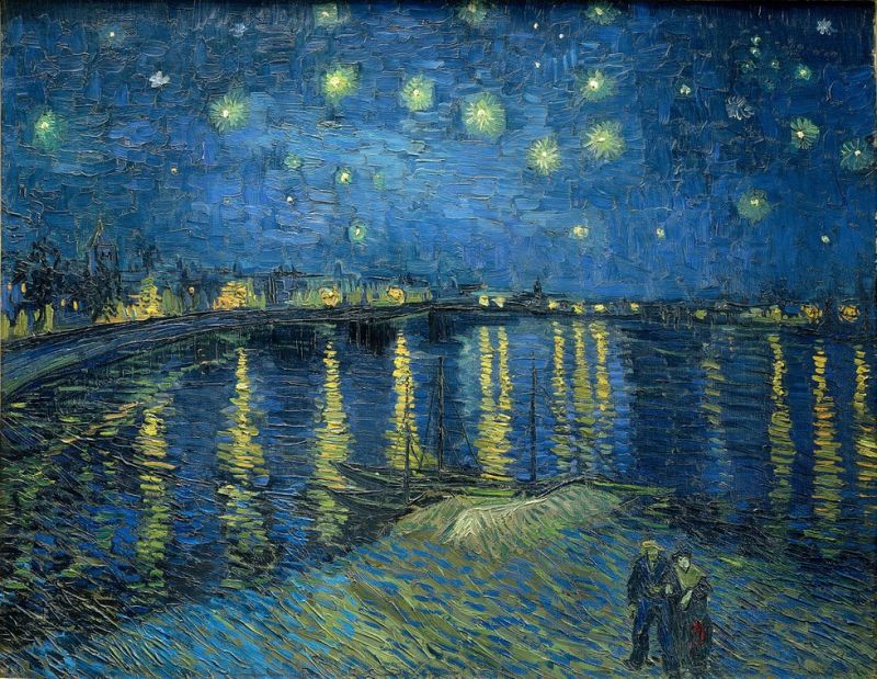 Vincent van Gogh, Nuit étoilée sur le Rhone