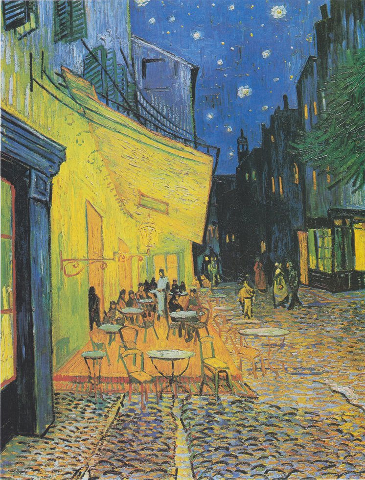 Vincent van Gogh, Terrasse du café le soir